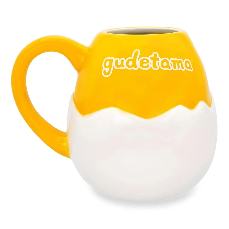 Sanrio Gudetama 20 Ounce Sculpted Ceramic Mug