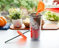 Friday the 13th Knife 20oz Plastic Cold Cup with Lid and Straw