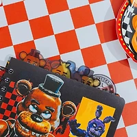 Five Nights At Freddy's Special Delivery Let's Party Grid 6.5 x 8.5 Inch Tabbed Journal