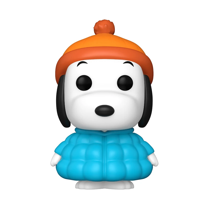 Funko POP! and Buddy: Peanuts Snoopy in Coat (or Chase) 3.85-in Vinyl Figure