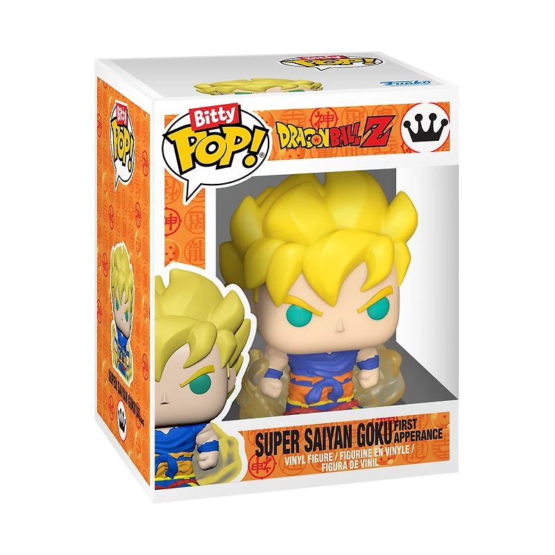 Funko Bitty POP! Dragon Ball Z 0.9-in Vinyl Figure Set 4-Pack (Frieza, Super Saiyan Goku, Piccolo