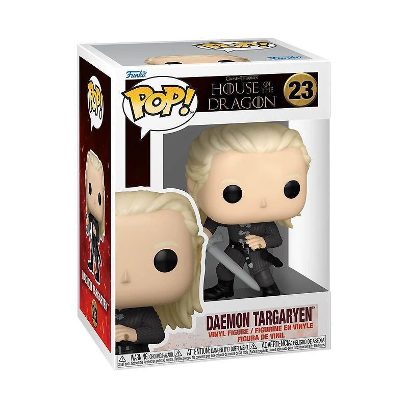 Funko POP! Television: Game of Thrones: House of the Dragon Daemon Targaryen 3.85-in Vinyl Figure