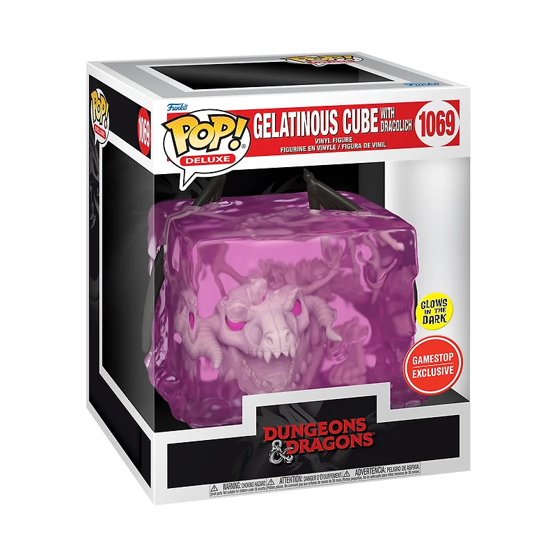 Funko POP! Games: Dungeons and Dragons Gelatinous Cube 3.8-in Vinyl Figure GameStop Exclusive