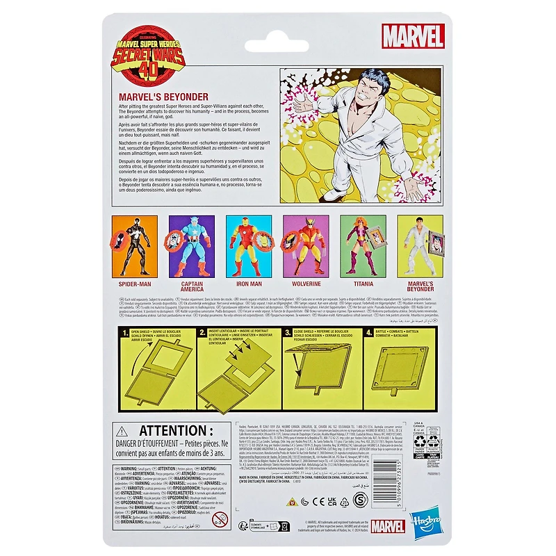 Hasbro Marvel Legends Marvel’s Beyonder (Secret Wars) 6-in Action Figure