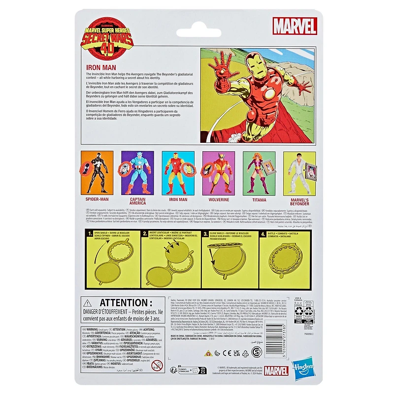 Hasbro Marvel Legends Iron Man (Secret Wars) 6-in Action Figure