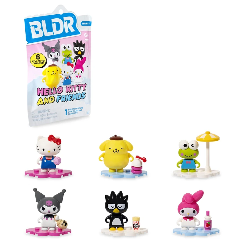 Sanrio Hello Kitty and Friends Mini Figures Series 1 Mystery Blind Bag (Styles May Vary