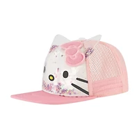 Sanrio Hello Kitty Cosplay Trucker Hat with Confetti Filled Ears