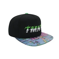Teenage Mutant Ninja Turtles Lenticular Brim Snapback Hat GameStop Exclusive