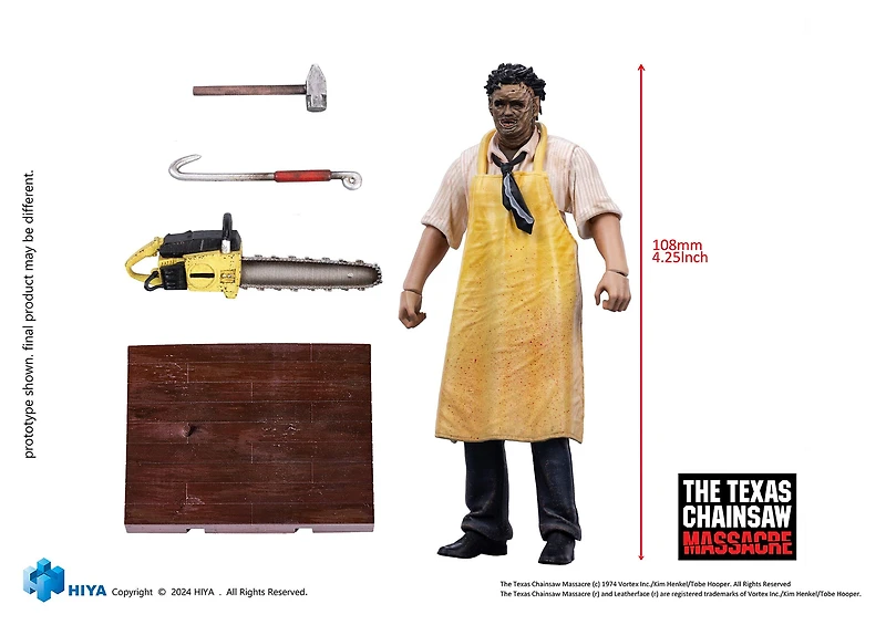 The Texas Chainsaw Massacre 1974 4.25-in Action Figure