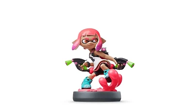 Splatoon Inkling Girl Neon Pink amiibo