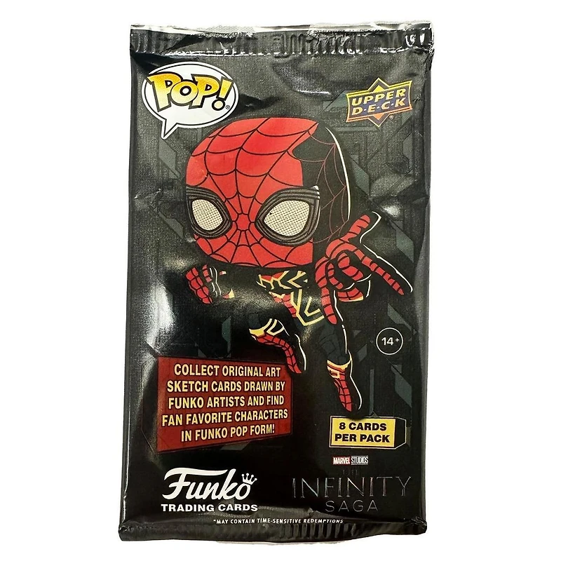Upper Deck X Funko POP Marvel Infinity Saga Booster Packs
