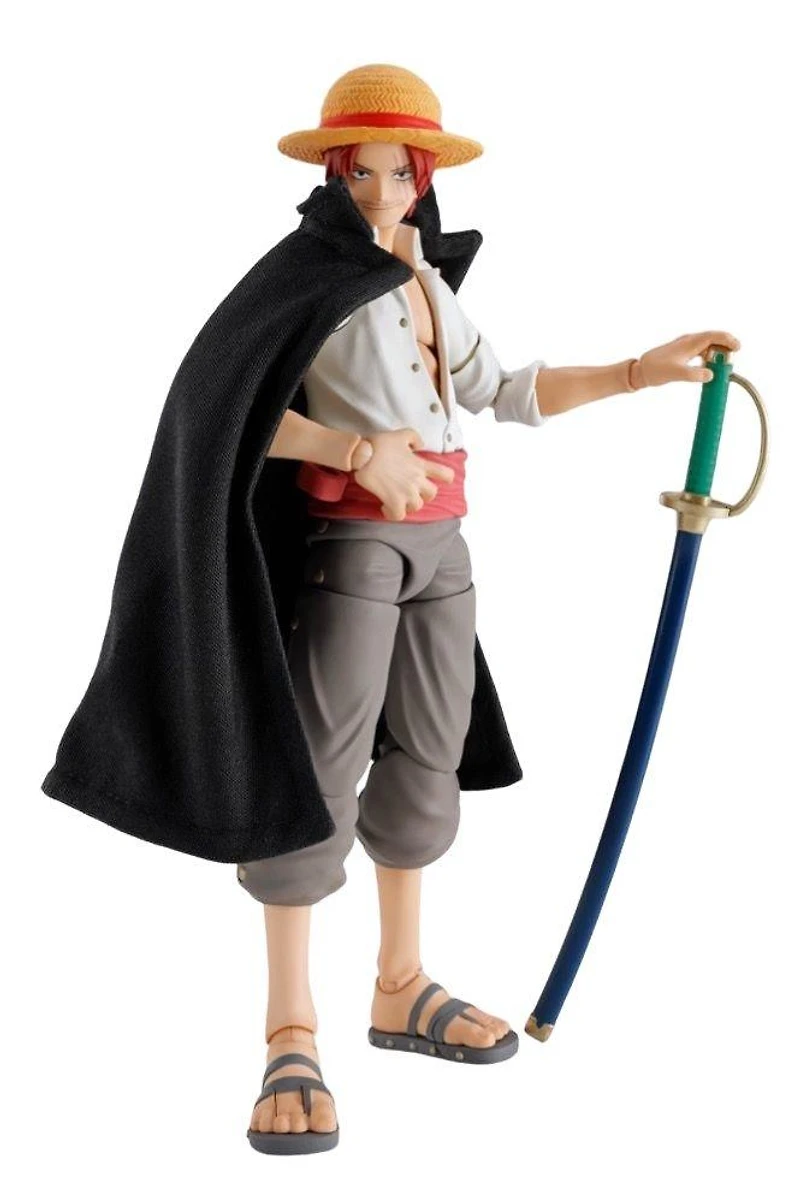 Bandai One Piece S.H. Figuarts Tamashii Nations Shanks and Luffy 6.4-in Figure