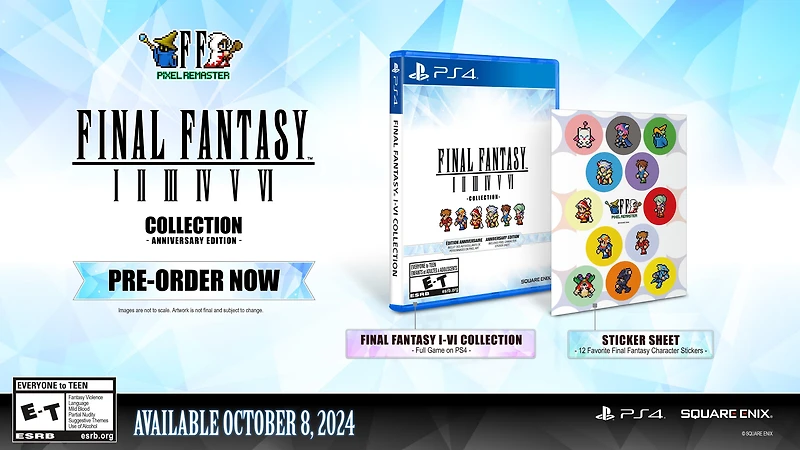 FINAL FANTASY I-VI COLLECTION ANNIVERSARY EDITION