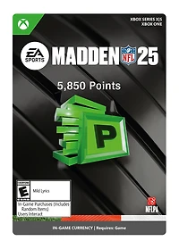 Madden NFL 25: Madden Points 5850 - Xbox Series X
