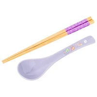 Hello Kitty and Friends Dreamland Space Quad Ceramic Ramen 20oz Bowl with Chopsticks and Spoon