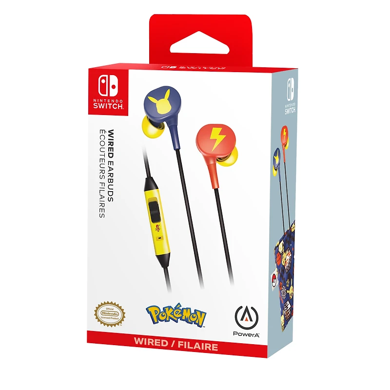 PowerA Wired Earbuds for Nintendo Switch