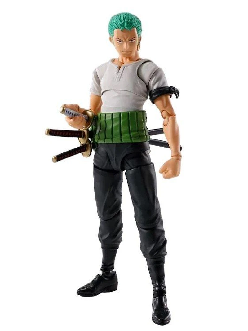 Bandai One Piece S.H. Figuarts Tamashii Nations Roronoa Zoro Romance Dawn Figure