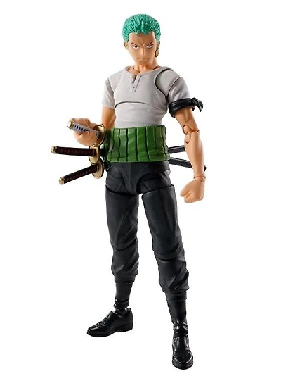 Bandai One Piece S.H. Figuarts Tamashii Nations Roronoa Zoro Romance Dawn Figure