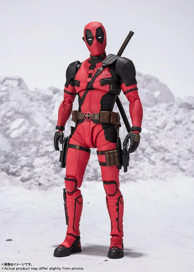 Bandai Deadpool and Wolverine S.H. Figuarts Tamashii Nations Deadpool 6.1-in Action Figure