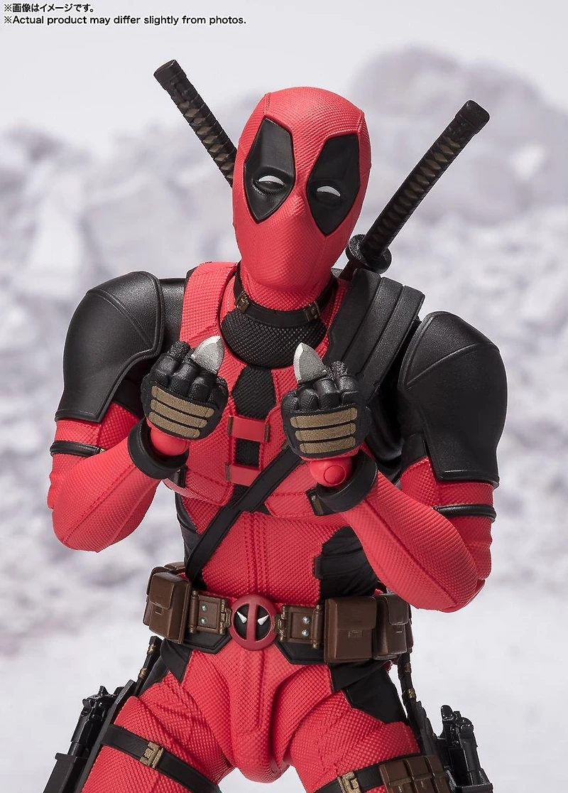 Bandai Deadpool and Wolverine S.H. Figuarts Tamashii Nations Deadpool 6.1-in Action Figure