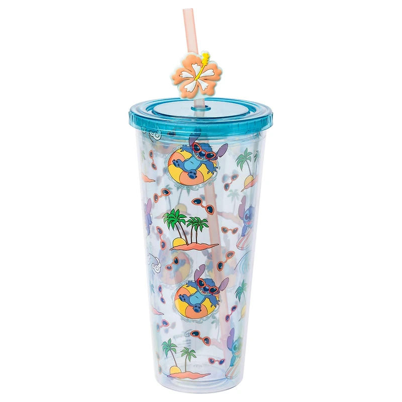 Lilo and Stitch Ocean Palm 24oz Plastic Cold Cup