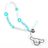 Sanrio Cinnamoroll Beaded Charm Phone Wrist Strap