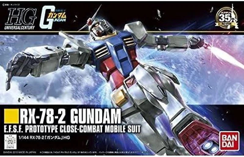 Bandai Hobby Mobile Suit Gundam Number 191 RX-78-2 Gundam (Revive) Model Kit