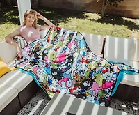Sanrio Hello Kitty And Friends 54 x 72-In Fleece Throw Blanket