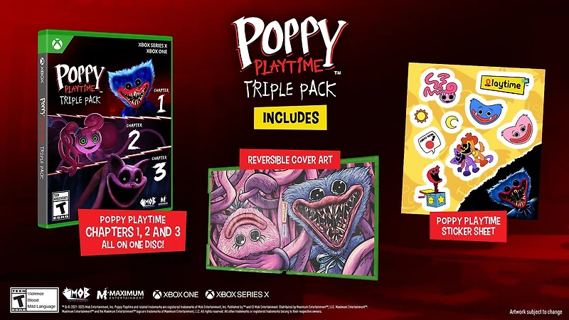 Poppy Playtime Triple Pack