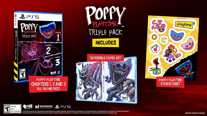 Poppy Playtime Triple Pack