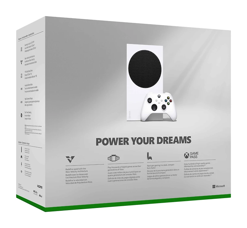 Microsoft Xbox Series S Digital Console 1TB