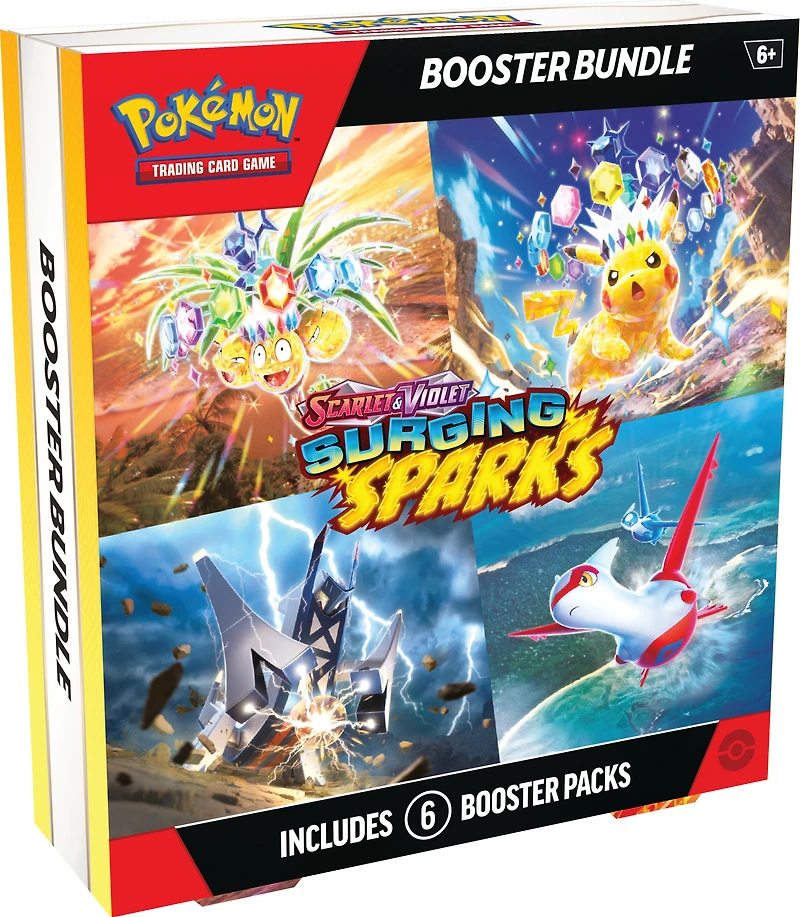 Pokemon Trading Card Game: Scarlet and Violet Surging Sparks Booster Bundle