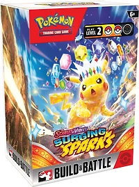 Pokemon Trading Card Game: Scarlet and Violet Surging Sparks Build and Battle Box
