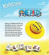 YAHTZEE: One Piece Collectible Monkey D. Luffy Straw Hat Dice Cup