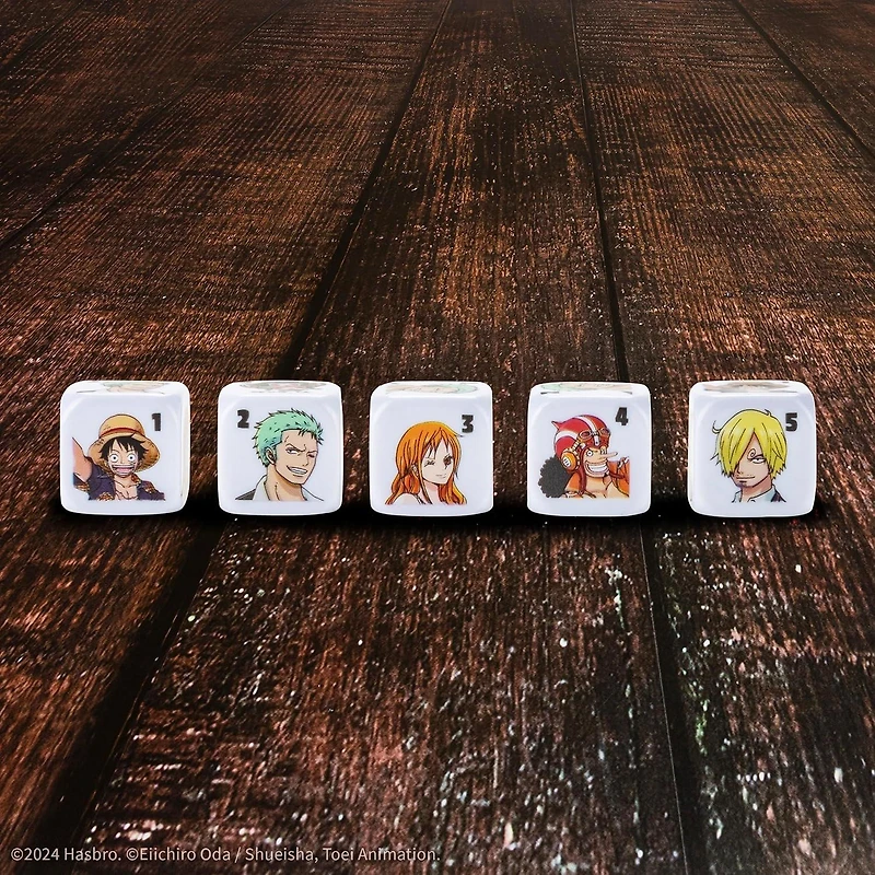 YAHTZEE: One Piece Collectible Monkey D. Luffy Straw Hat Dice Cup