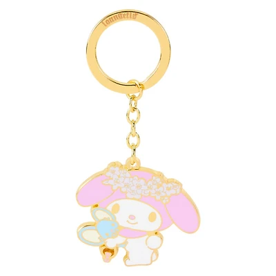 Loungefly Sanrio My Melody Flower Crown Keychain GameStop Exclusive