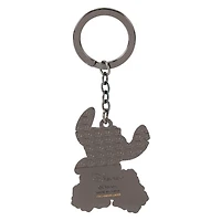Loungefly Disney Stitch Floral Blacklight Keychain GameStop Exclusive