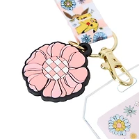 Loungefly Pokemon Floral Lanyard GameStop Exclusive