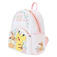 Loungefly Pokemon Pikachu and Eevee Floral Mini Backpack GameStop Exclusive