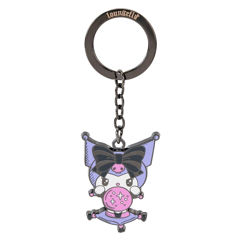 Loungefly Sanrio Kuromi Crystal Ball Keychain GameStop Exclusive