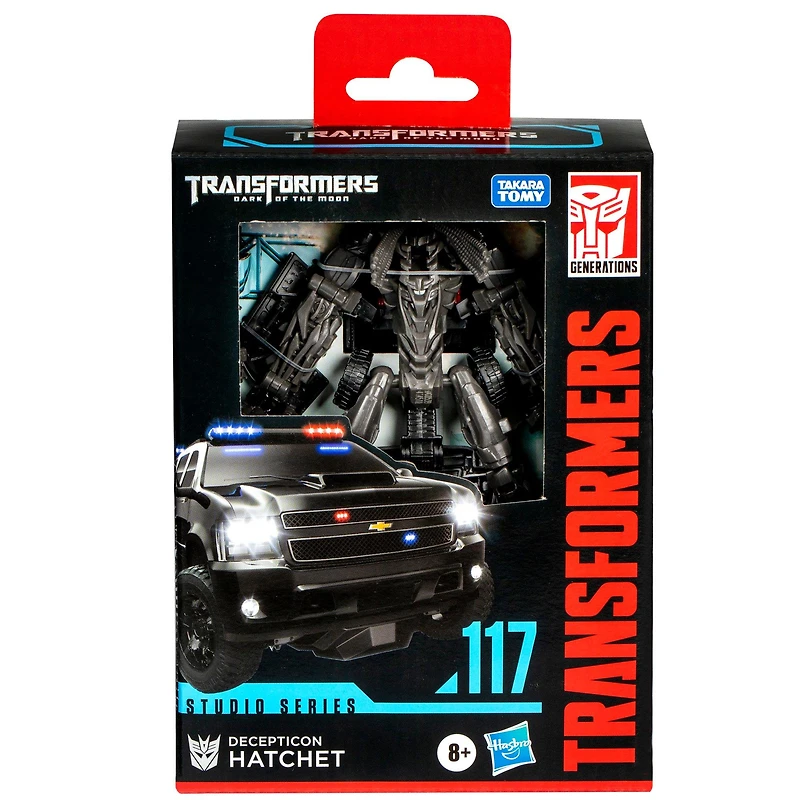 Hasbro Transformers Toys Studio Series Deluxe Class Transformers: Dark Of The Moon Decepticon Hatchet 4.5-in Action Figure