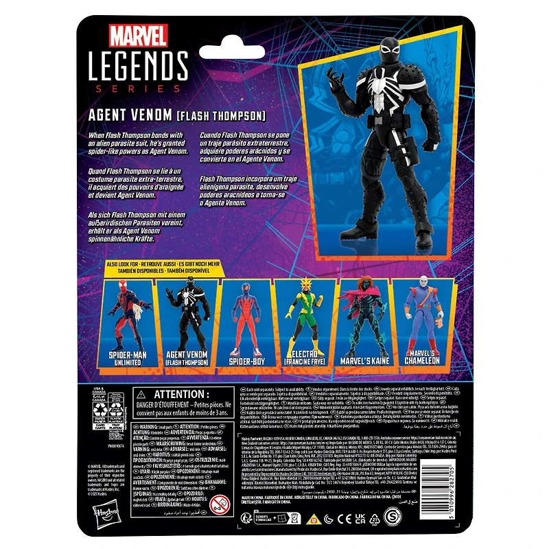 Hasbro Marvel Legends: Spider-Man Agent Venom 6-in Action Figure