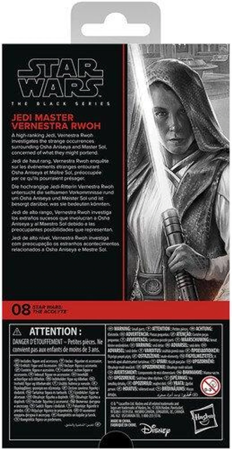Hasbro Star Wars The Black Series Star Wars: The Acolyte Jedi Master Vernestra Rwoh 6-in Action Figure
