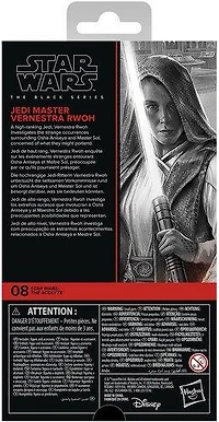 Hasbro Star Wars The Black Series Star Wars: The Acolyte Jedi Master Vernestra Rwoh 6-in Action Figure