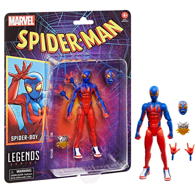 Hasbro Marvel Legends: Spider-Man Spider-Boy 6-in Action Figure