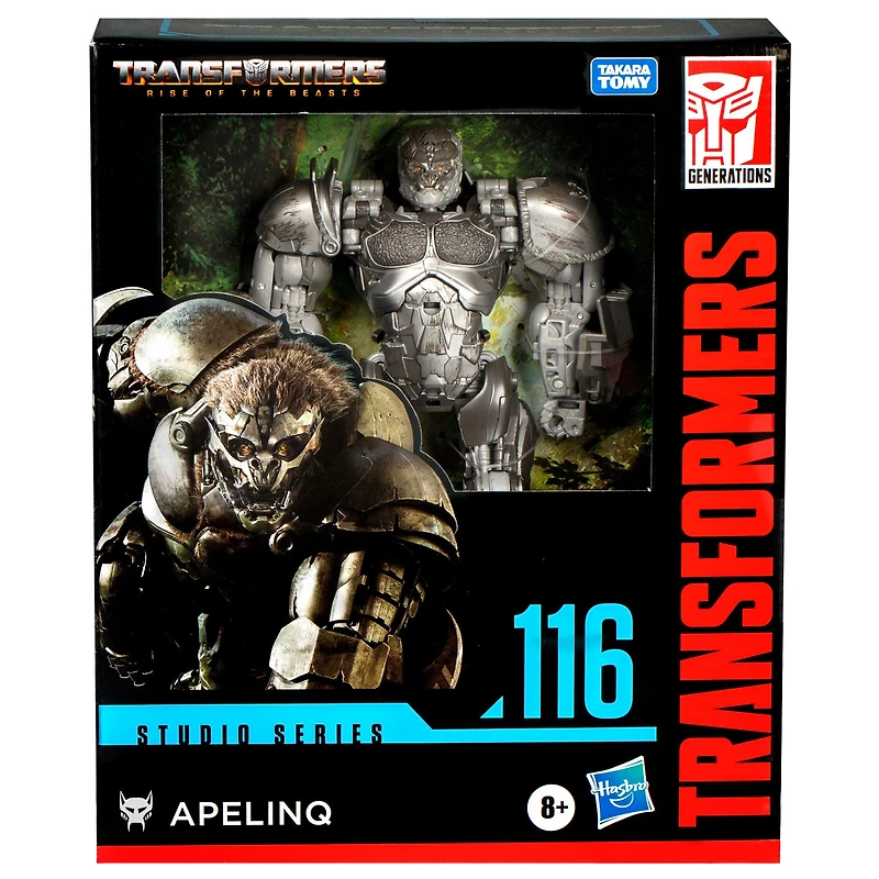 Hasbro Transformers Toys Studio Series Leader Class Transformers: Rise Of The Beasts Apelinq 8.5-in Action Figure