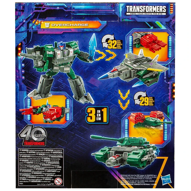 Hasbro Transformers Generations Overcharge 7.5-in Action Figure