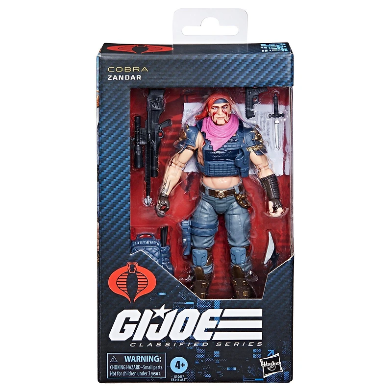 Hasbro G.I. Joe Classified Series Classic Zander 6-in Action Figure