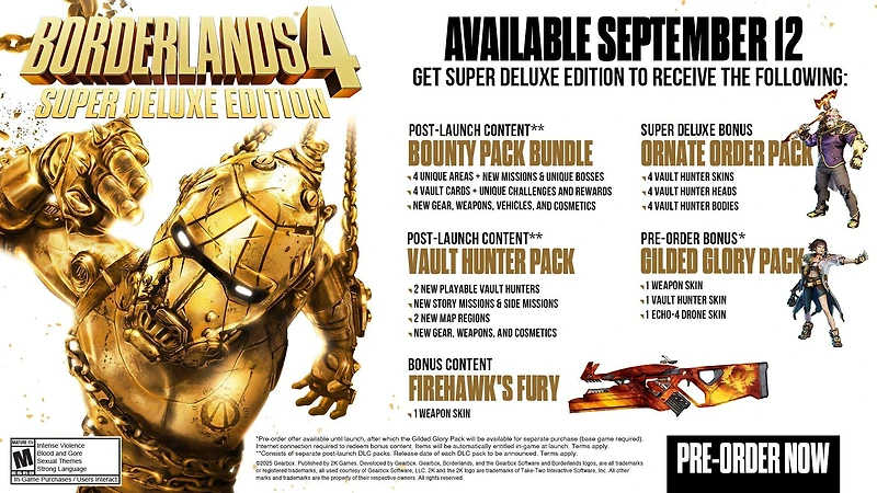 Borderlands 4 Super Deluxe Edition - PC