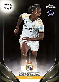 2023-24 Topps Chrome UEFA Women's Champions League Soccer Blaster Box (7-Pack)